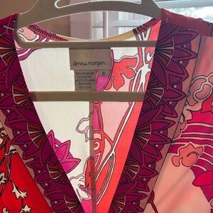 Donna Morgan Multicolor Floral Dress